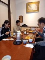 昼食は、名物「へぎそば」