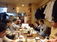 夕食は、炉端焼き屋さんで地元の食材を満喫！！