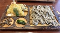 昼食は、名物「へぎそば」