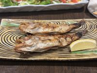 夕食は、炉端焼き屋さんで地元の食材を満喫！！