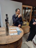 酒蔵「今代司酒造」で試飲もしました。